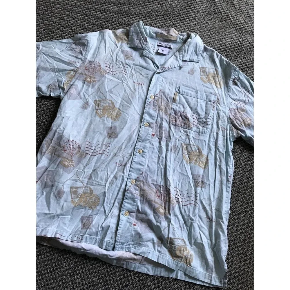 Columbia‎ Mens River Lodge Shirt XL